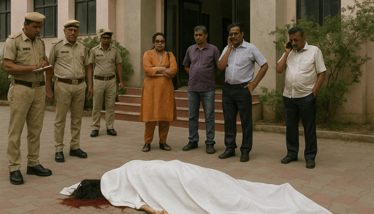 जयपुर निजी स्कूल हादसा: पांचवीं मंजिल से गिरकर 12 साल की छात्रा अमायरा की मौत, सबूत मिटाने का आरोप